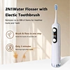 Electric Toothbrush with Water Flosser Combo
